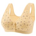 thumbnail image 1 of Puntoco Sujetadores sin aros para mujer Sujetador sexy sin aros de acero y sin imán para mujer con copa fina y sujetador de encaje ajustable, 1 of 5
