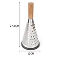 thumbnail image 3 of Rallador de cono de acero inoxidable profesional para eficiente Rejilla de alimentos y queso, 3 of 10