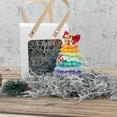 thumbnail image 6 of 2 LB Gray Crinkle Cut Paper Shred Filler for Gift Basket Confetti Easter Grass, 6 of 6
