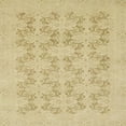 thumbnail image 1 of Ahgly Company Indoor Square Abstract Metallic Gold Abstract Area Rugs, 5' Square, 1 of 6