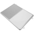thumbnail image 1 of Silver Multifunctional Office Bulletin Board for Home Use with Whiteboard and Lint Pin Board 12.5 x 18.5 inches, 1 of 1