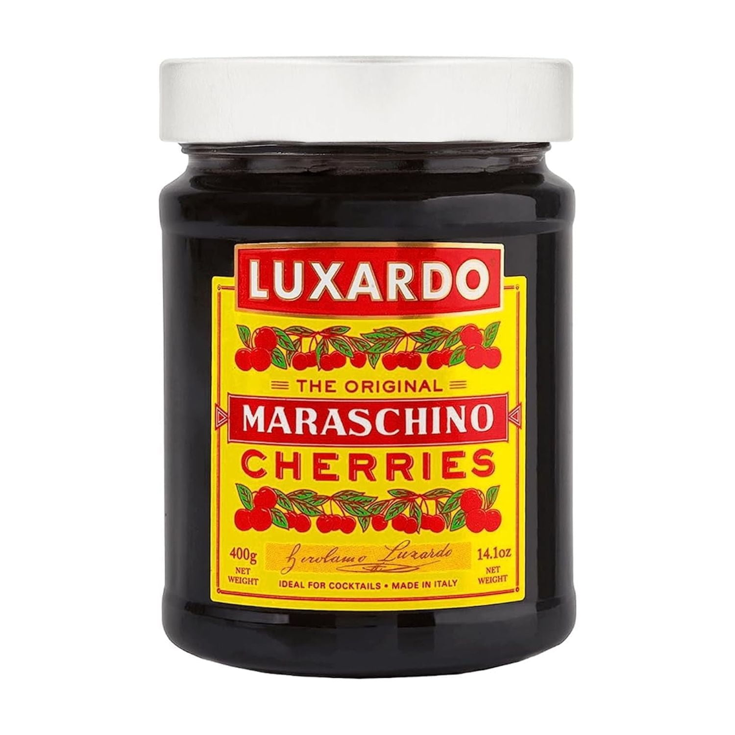 Luxardo Gourmet Maraschino Cherries, 14.1 oz Jar