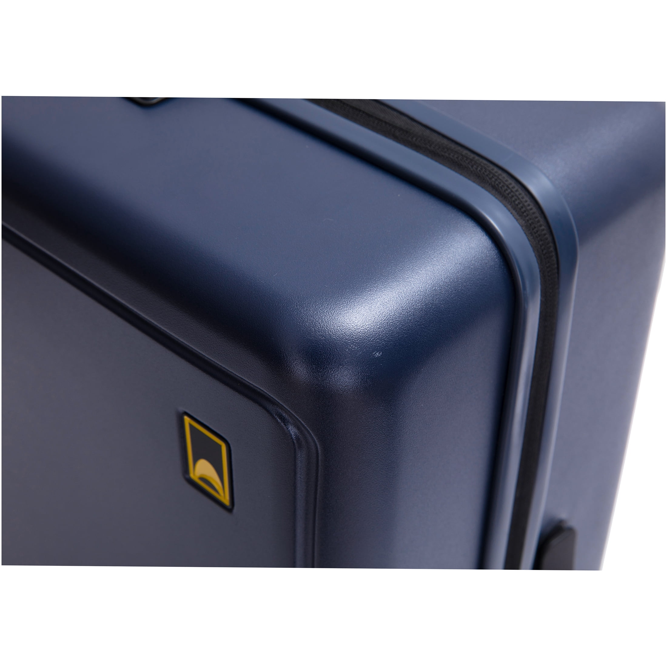 JERFIT 19 Inch Carry On Luggage Hardshell Spinner Suitcase, Navy Blue ABS+PC Lightweight Check-In Approved Underseat Travel Bag with TSA Lock