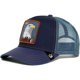 thumbnail image 5 of ZHAOCHENG Utförsäljning Djur Gorra de béisbol Solskydd Mesh Broderad Trucker Hat Silver fox Negro, 5 of 5