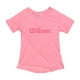 thumbnail image 1 of Playera Wilson para Mujer, Suave con Cuello Redondo y Manga Corta con Estampado Frontal Rosa Talla CH, 1 of 4