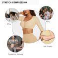 thumbnail image 5 of MISS MOLY 2 Pack Arm Shaper for Women Post Surgery Compression Shapewear 3/4 Sleeves Slimming Arm Faja Arm Lipo Garments, 5 of 6