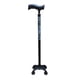 thumbnail image 2 of Baston 4 Apoyos de Aluminio Ajustable Ultraligero Eko-Mobility Negro, 2 of 10