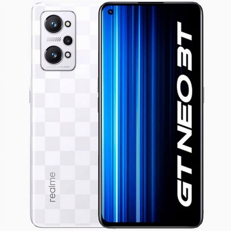 Realme GT Neo 3T Dual-SIM 128GB ROM + 8GB RAM (GSM | CDMA) Factory Unlocked 5G SmartPhone (Drifting White) - International Version