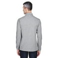 thumbnail image 2 of Harriton M265L Men's Easy Blend™ Long Sleeve Polo-Grey Heather-M, 2 of 2
