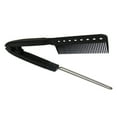thumbnail image 5 of Travel Friendly Hair Styling Straightening Comb Home Hair Straightening Brush Comb Quick Styling Parting Comb for Women, 5 of 9