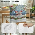 thumbnail image 7 of TSOVTHRID Snowman Holly Pinetree Print Chair Covers Dining Room Seat Covers Dining Chairs Slipcovers Chair Back Slip Cover for Home Kitchen Farmhouse Christmas Decor, Set of 2, 7 of 7