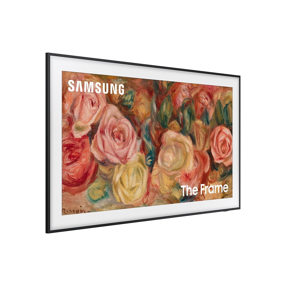 Samsung QN43LS03DAFXZA 43 inch The Frame QLED 4K Smart TV 2024 Bundle with Customizable Bezel Modern White + Deco Gear 4K HDMI 2.0 Cable x2 & CPS Exclusive 26 Month Protection