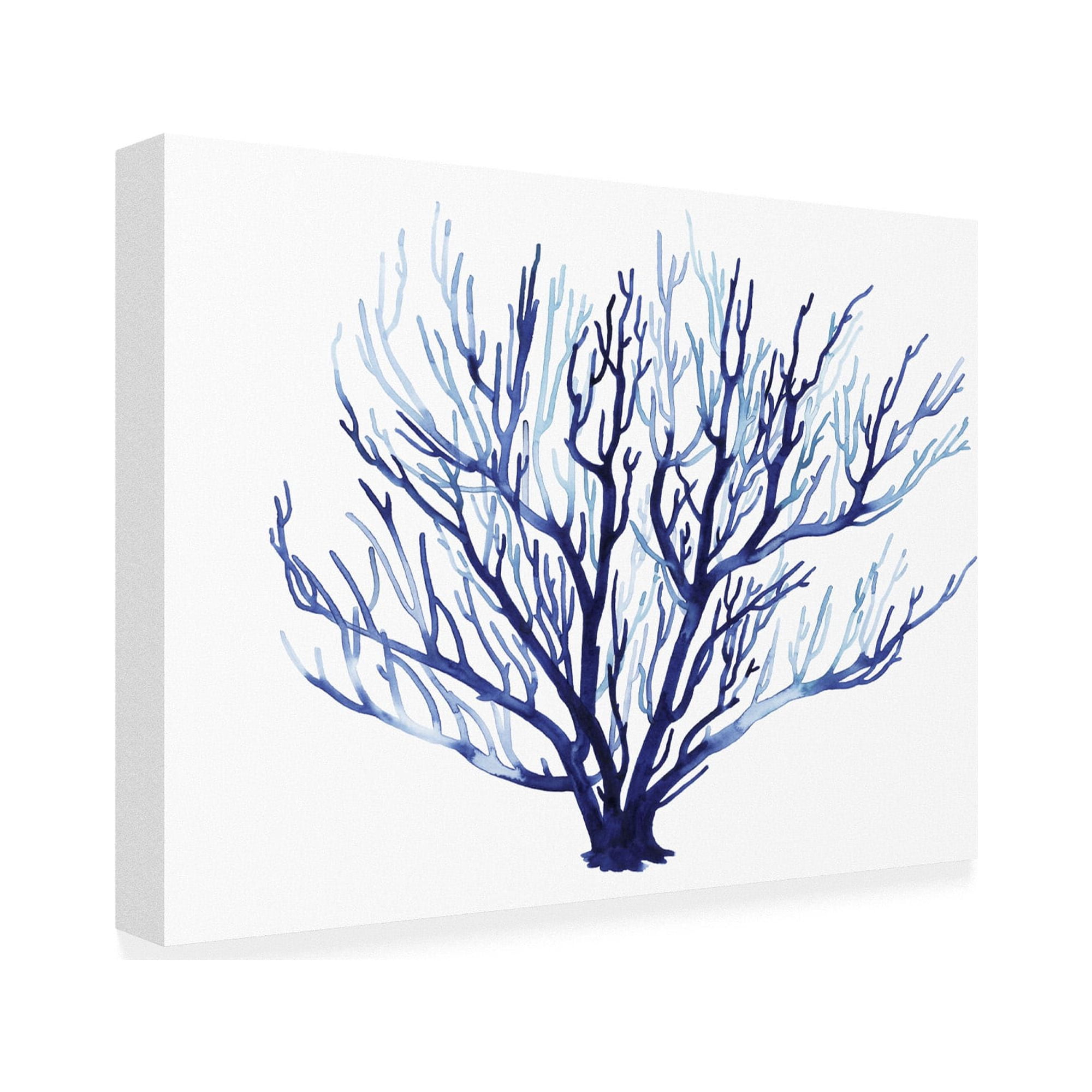 Trademark Fine Art 'Azure Fan I' Canvas Art by Grace Popp