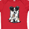 thumbnail image 4 of Inktastic Tri-Color Border Collie Boys or Girls Baby Bodysuit, 4 of 5