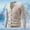 Beige, variant on Bcfgryg New Men's V Neck Jacquard Knitted Sweater Jacket Long Cardigan Men Beige L