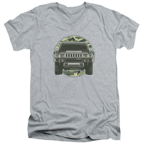 Hummer - Lead Or Follow - Slim Fit V Neck Shirt - Medium