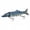 A, variant on 5.11 Inch Fishing Lures for Bass Trout – Multi Jointed Swimbaits Bionic Swimming Bait, Slow Sinking Crankbaits, Lifelike Barb Fishing Lures Freshwater Saltwater Fishing Gear