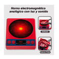 thumbnail image 3 of Juguetes De Cocina Para Ninos Utensilios Cocina Comida 61 Pz Rojo, 3 of 5