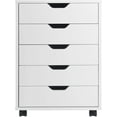 thumbnail image 2 of Armoire pour Placard/bureau, 5 Tiroirs, Blanc, 2 of 10