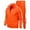 Orange, variant on ibiyuan Mens 2 Piece Outfits Matching Outfits Casual Sweatsuit Long Sleeve Hoodies and Sweatpant Set Walking Sets,Light Green