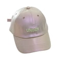 thumbnail image 2 of Taluosi Baseball Cap Shinny Fluorescent Style Faux Leather Adjustable Children's Baseball Hat for Outdoor, 2 of 8