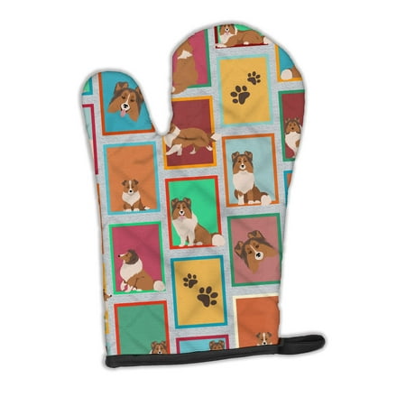 

Lots of Sheltie Oven Mitt 8.5 in x 12 in