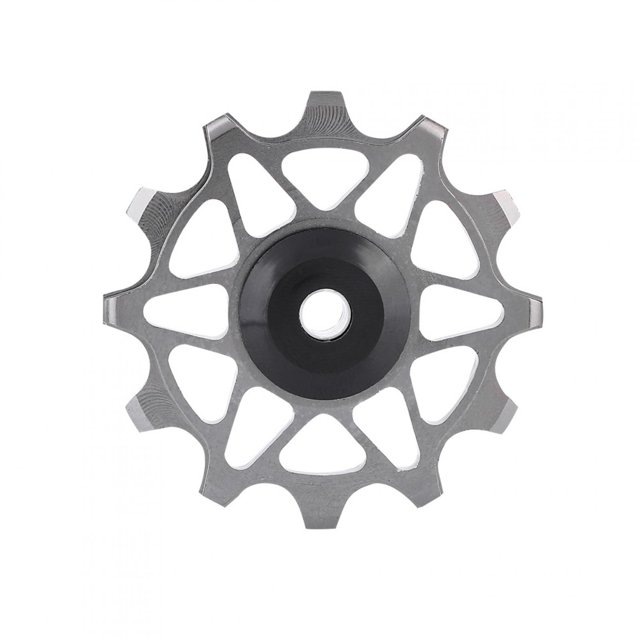 Polea De Cambio, Polea De Cambio De Bicicleta, Bicicleta Eléctrica Universal De Cuerpo De Aleación De Aluminio 12T Para Bicicleta Plegable ANGGREK CATJ06