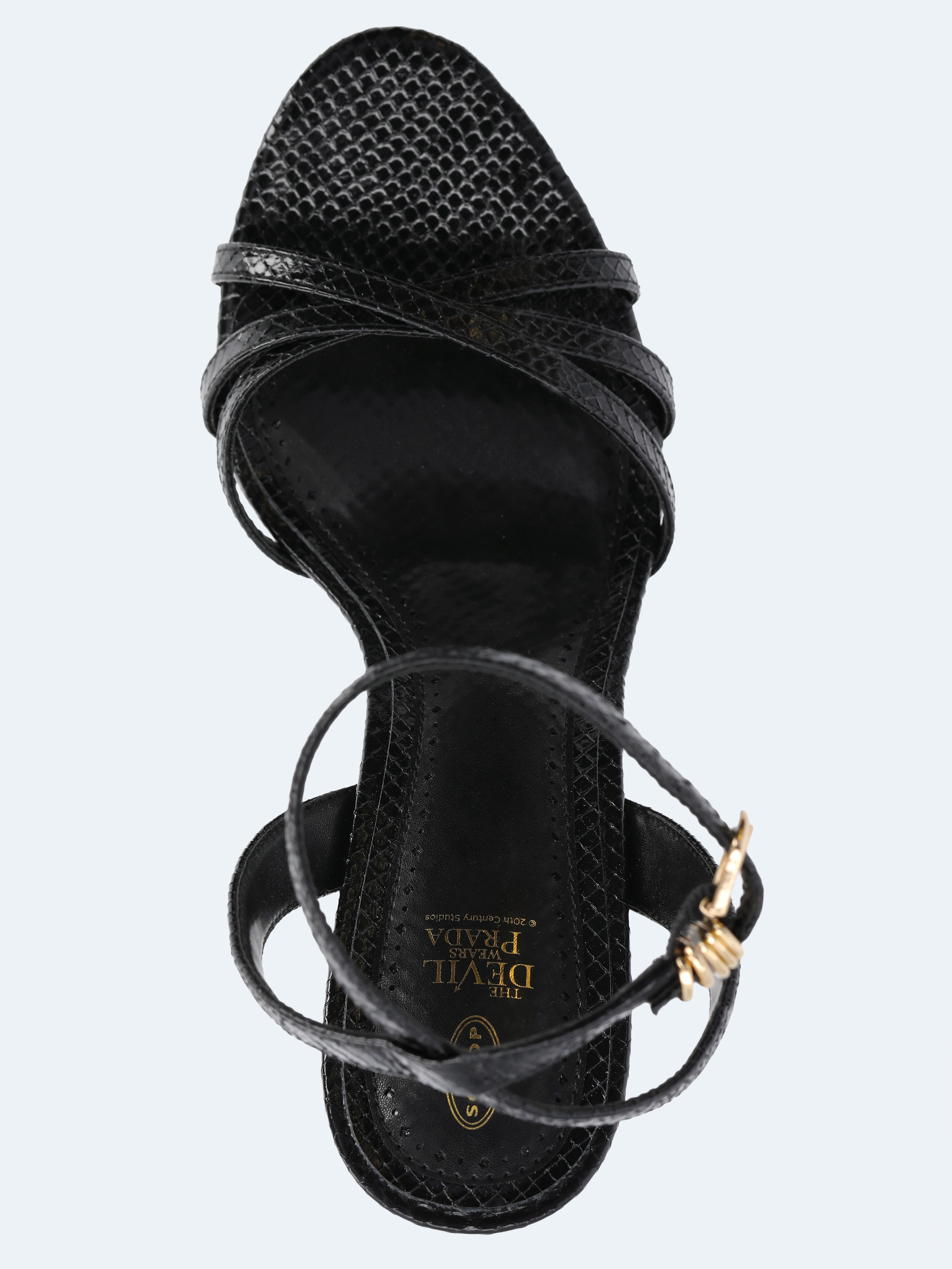 Devil Wears Prada Scoop Collection Women's Strappy Stiletto Heels