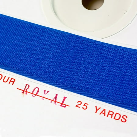 

DuraGrip® Brand - 1.5 Royal Blue Hook Peel & Stick - Rubber