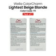 thumbnail image 2 of Express Beauty Permanent Hair Color Wella ColorCharm Permanent Liquid Hair Color Toner (T11 Lightest Beige Blonde) - 1.4 oz (2 Pack), 2 of 3
