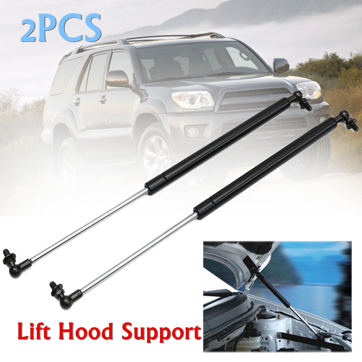NEW Replacement Lift Supports Gas Spring For Toyota 4Runner 2003-2009 Hood