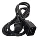 thumbnail image 3 of Cable de extensión IEC C13 a C20 Cable De Extensión De Alimentación 6Ft 250V 10A 16A IEC 320 C13 Magideal Cable de extensión IEC C13 a C20, 3 of 7