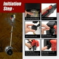 thumbnail image 6 of Heavy Duty 2.3HP Power Sweeper 52cc Handheld Gas Powered Broom Snow Dirt Walkway, 6 of 24