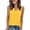 Yellow, variant on Tank Tops for Women,Women's Square Neck Tank Top Sleeveless Casual Layering Shirt For Summer Ideal For And Outfits Comfortable Basic Top Berry Top Women Black L