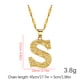 thumbnail image 3 of Collar para mujer, joyería para mujer, joyería de moda para mujer, regalo para mujer, 26 letras en inglés, cadena con nombre, collares colgantes, joyería para mujer, 3 of 4