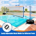 thumbnail image 3 of Portable Water Volleyball Net Frame Set, Indoor & Outdoor Foldable Volleyball Game, Movable Pool, Beach & Backyard Sports Entertainment, 3 of 3