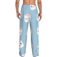 thumbnail image 3 of Daiia Cartoon Sushi Men's Sleep Pant with Pockets and Drawstring,Pajama Pants-X-Large, 3 of 9
