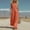 Orange, variant on Linen Jumpsuit for Women Playsuits Wide Leg Dressy Pants Overall Ladies Summer Casual Dungarees Romper with Pockets Orange L