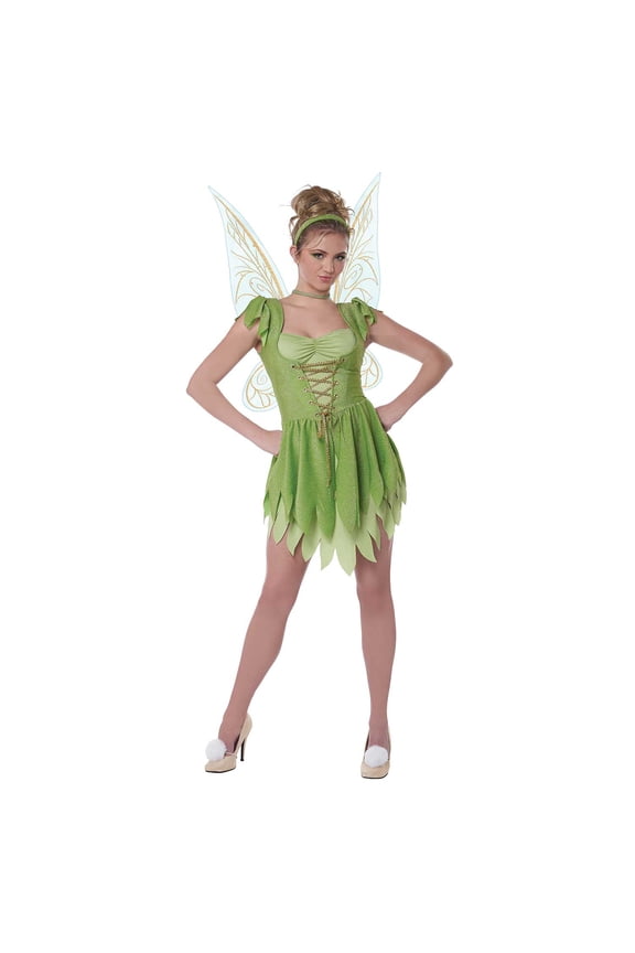 Classic Tinkerbell Adult Costume | Large Female