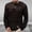 Black, variant on Qepwsc Mens Shirt CutOut Mesh Long Sleeve Tops Underwear Knitted Sweater Loose Undershirt T-Shirt