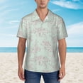 thumbnail image 2 of Honeii Retro Snake Print Men’s Hawaiian Shirt,Classic Button-Down Short Sleeve Shirt, for Beach, Vacation, and Outdoor Activities,3X-Large, 2 of 7