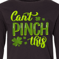 thumbnail image 4 of Inktastic St. Patrick's Day Can't Pinch This Hand Lettering Long Sleeve Youth T-Shirt, 4 of 5