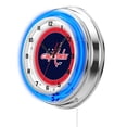 thumbnail image 2 of Washington Capitals 19" Double Neon Wall Clock, 2 of 5