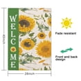 thumbnail image 5 of Spring Summer Sunflower Garden Flag 28x40 Inch Double Side for Outdoor Courtyard Garden Decor Flowers Welcome Holiday Flag for Outside Decoration, 5 of 6
