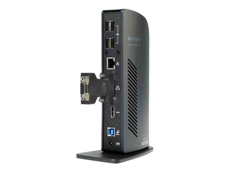 Kensington SD3500v 5Gbps USB 3.0 Dual 2K Docking Station - HDMI/DVI-I/VGA - Windows