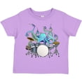 thumbnail image 3 of Inktastic Cute Blue Octopus Drumming Boys or Girls Toddler T-Shirt, 3 of 5