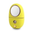 thumbnail image 3 of Humidificador Mist Spray Cool Mist Vapor Handheld USB Nanómetro operado Little Bear con espejo cosmético para viajar a casa Use amarillo 35 ml Inevent HA028152-03B, 3 of 7