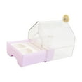 thumbnail image 4 of Accesorio para caja de baño para loros, bañera multifuncional para loros, ducha para pájaros, para loros, canarios, cotorras, periquitos y periquitos. Púrpura, 4 of 8