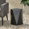 thumbnail image 3 of Noble House Apollo Outdoor Modern Side Table in Matte Black, 3 of 6