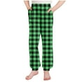 thumbnail image 5 of Nmnitkp Boys Pants Sweatpants Sports Pants Boys Full Length Pants Children Thin Pants Wearing Lantern Pants Outside Green,150, 5 of 6